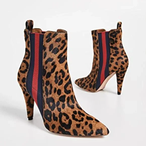 NWT Veronica Beard Fallon Boots Leopard 9.5 - Picture 5 of 16